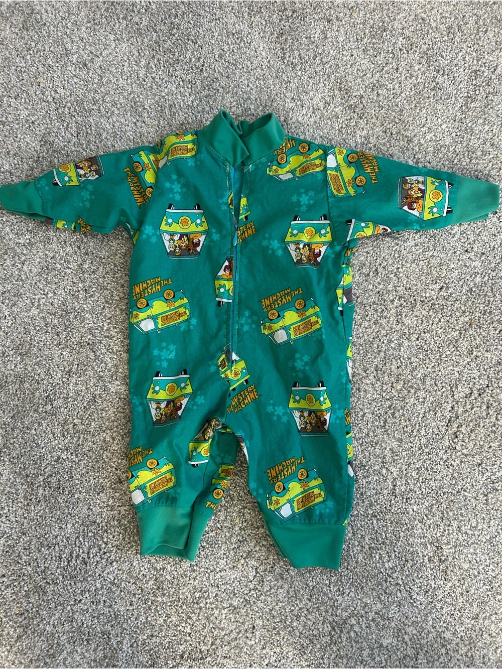 Scooby doo mystery machine one piece Halloween 12m